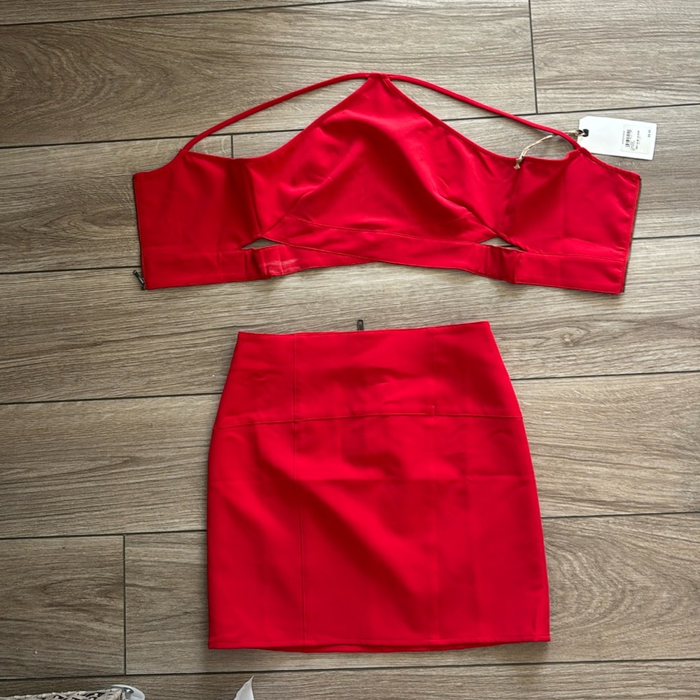 Leith Nordstrom top and skirt XS